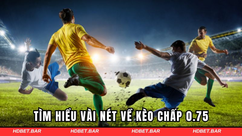 Tìm hiểu vài nét về kèo chấp 0.75