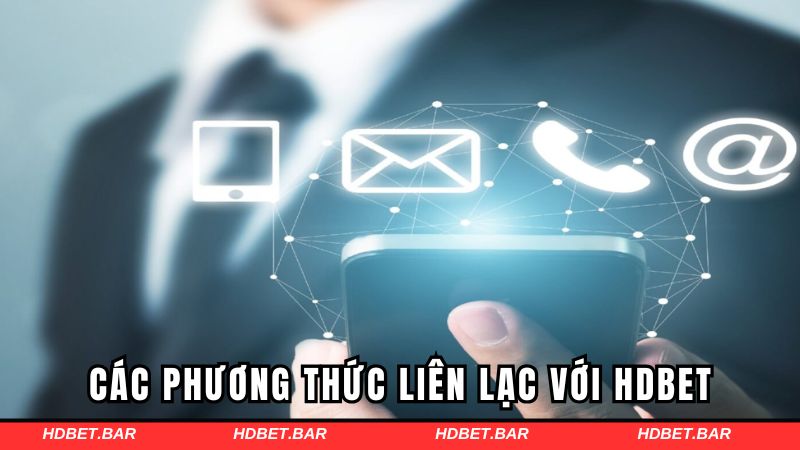 Các phương thức liên lạc với HDBET