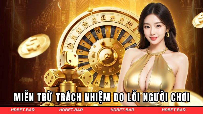Chính sách miễn trách nhiệm về phía nhà cái