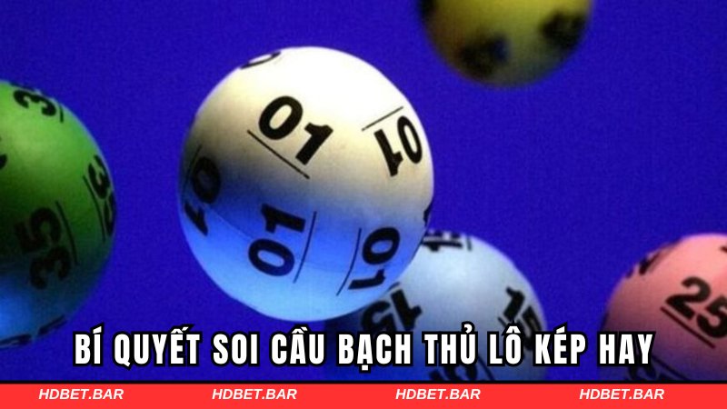 Bí quyết soi cầu bạch thủ lô kép hay