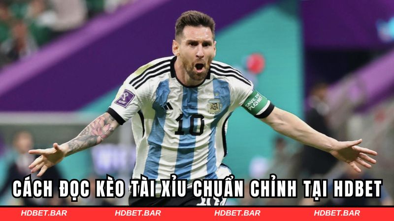 Cách đọc kèo tài xỉu chuẩn chỉnh tại HDBET